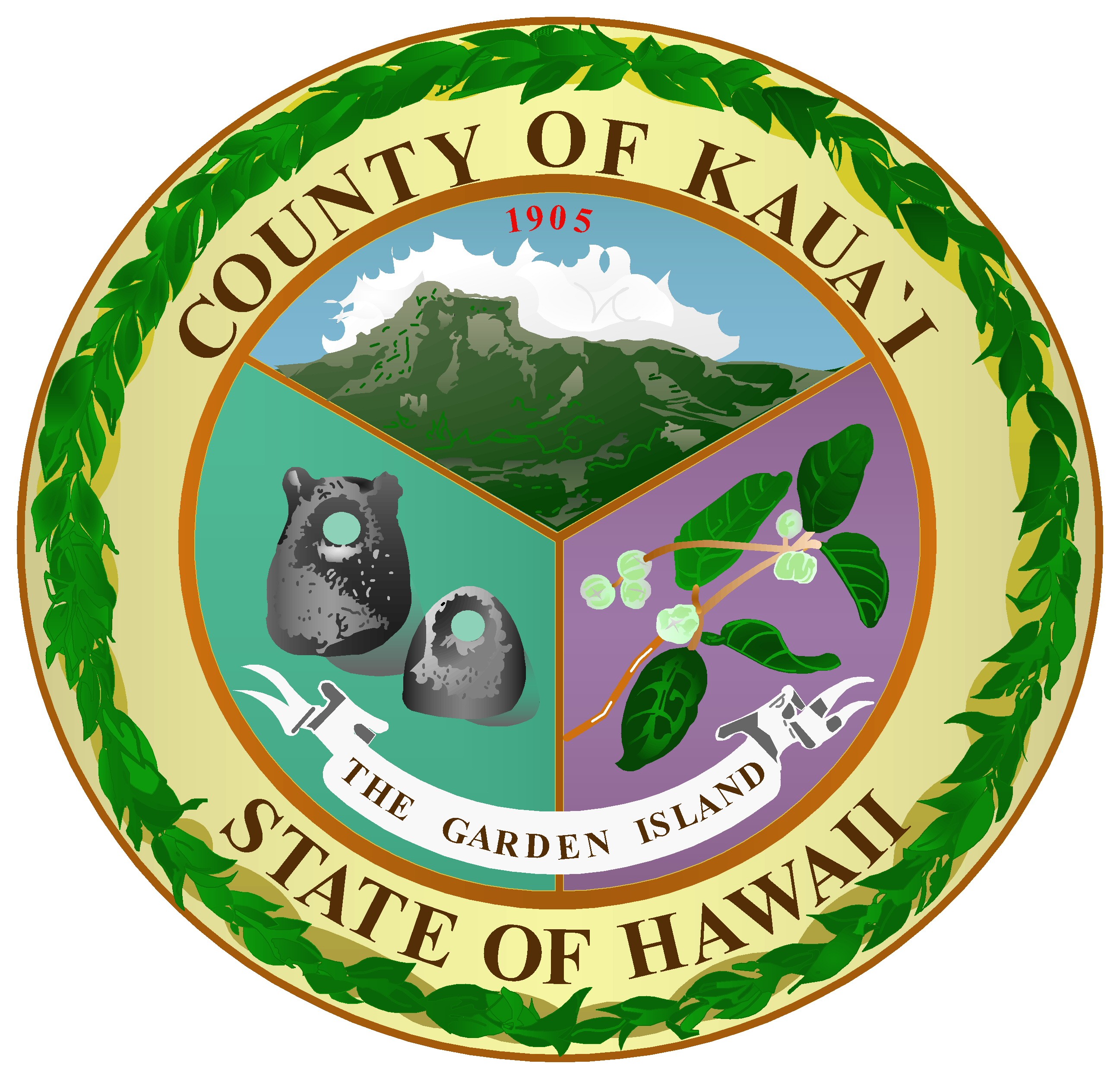 County of Kauai logo