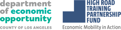 The High Road Training Partnership Fund logo