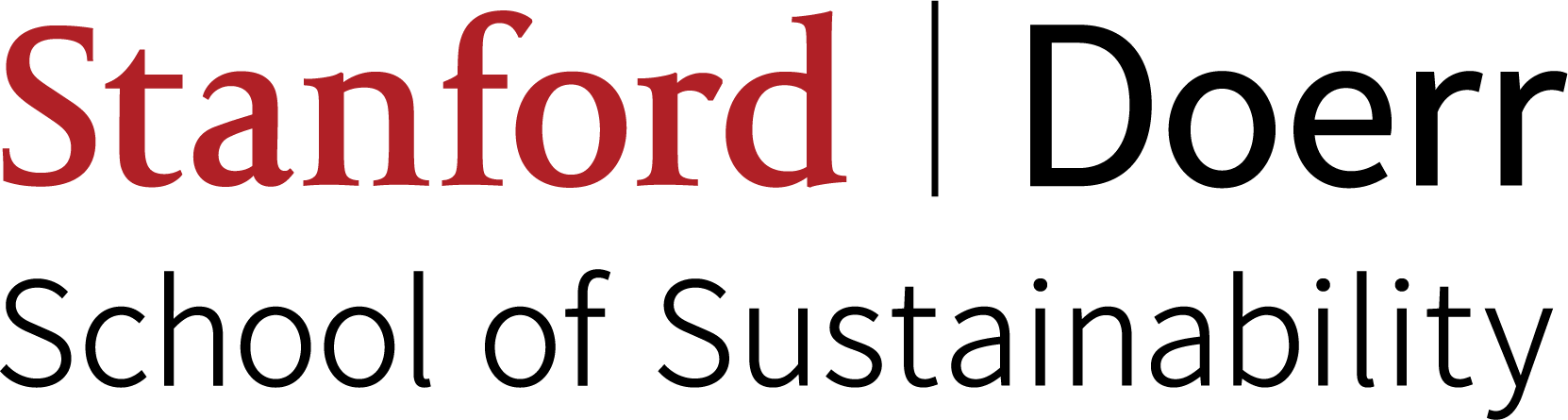 Stanford Doerr School of Sustainability logo